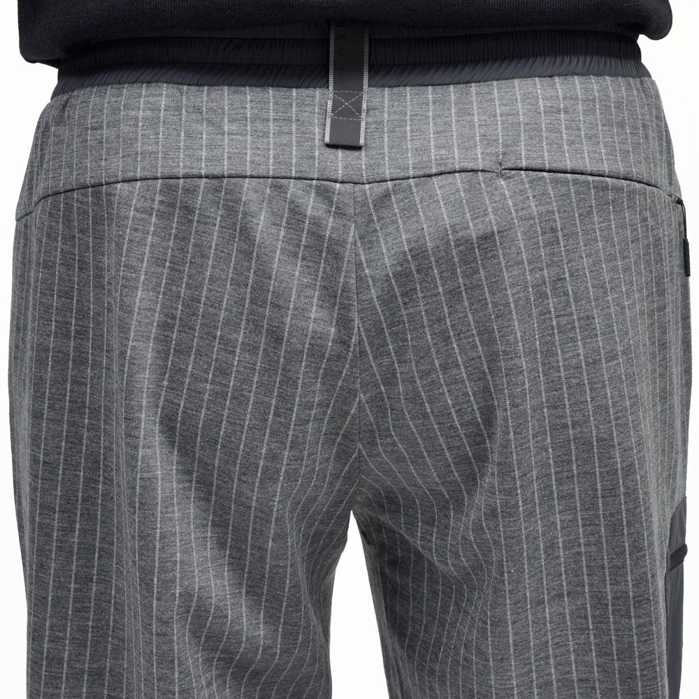 SEASE(シーズ) JEASEY DRAWSTRING PANT ウールナイロンジャージチョークストライプシャーリングパンツ PT056TJ174 13052007039