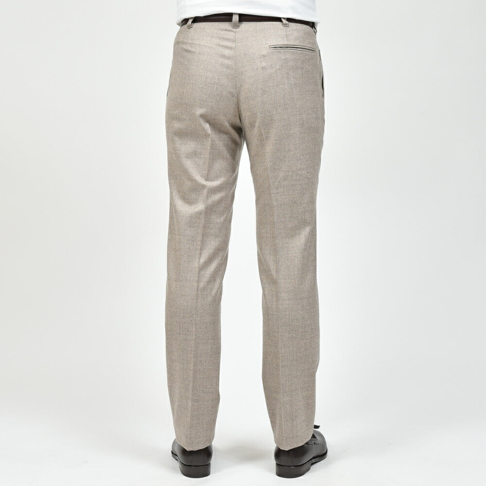 IGARASHI TROUSERS(五十嵐トラウザーズ) ウールストレッチサキソニー1プリーツパンツ / テーパード 13052234187