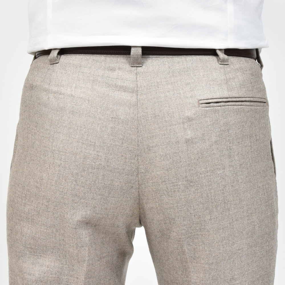 IGARASHI TROUSERS(五十嵐トラウザーズ) ウールストレッチサキソニー1プリーツパンツ / テーパード 13052234187