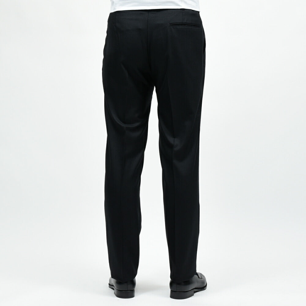 IGARASHI TROUSERS(五十嵐トラウザーズ) ウールストレッチサキソニー1プリーツパンツ / テーパード 13052234187