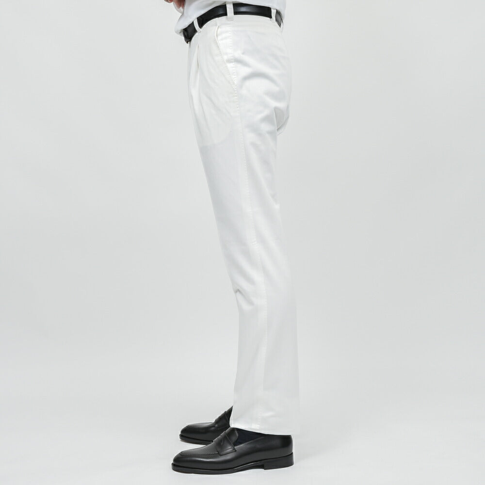 IGARASHI TROUSERS(五十嵐トラウザーズ) コットンツイル1プリーツパンツ / テーパード 13052235187