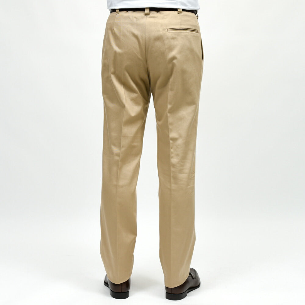 IGARASHI TROUSERS(五十嵐トラウザーズ) コットンツイル1プリーツパンツ / テーパード 13052235187