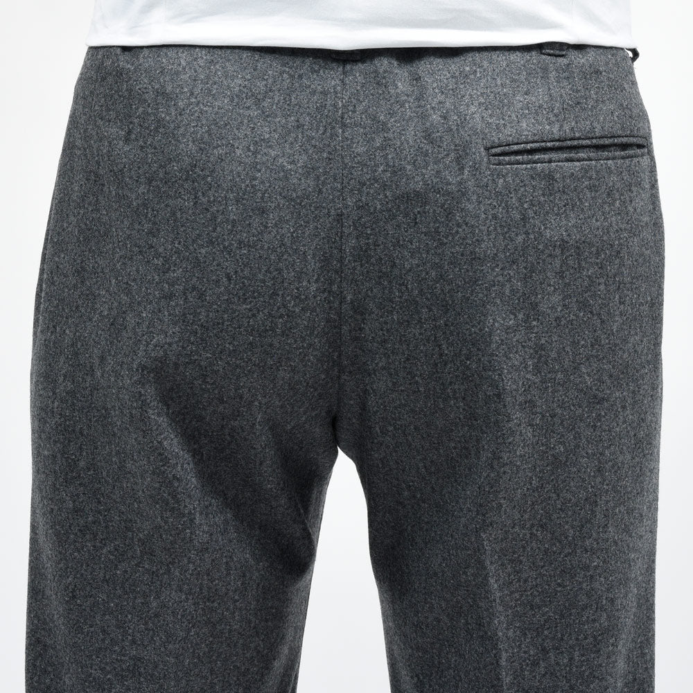 IGARASHI TROUSERS(五十嵐トラウザーズ) ウールフランネル2プリーツパンツ / ストレート / VITALE BARBERIS CANONICO 13052236187