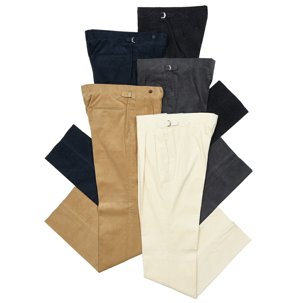 IGARASHI TROUSERS(五十嵐トラウザーズ) コットンコーデュロイサイドアジャスター2プリーツパンツ / ストレート 13052238187