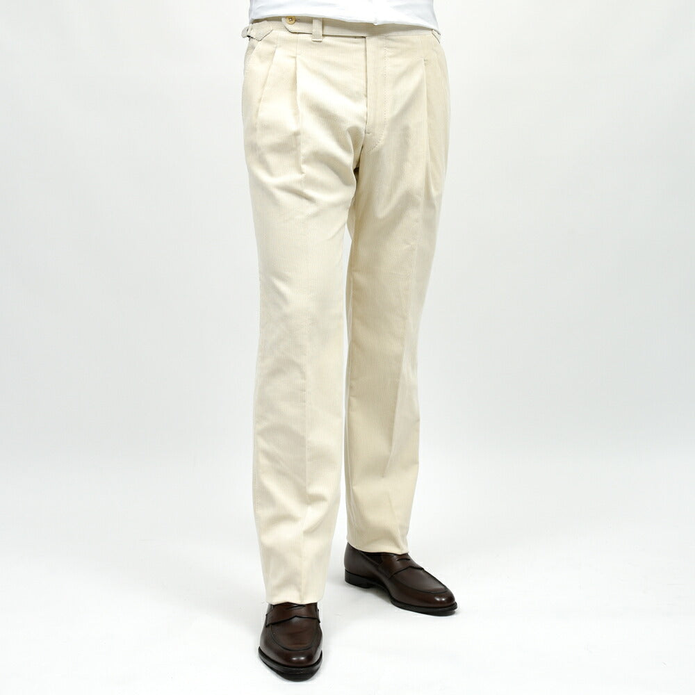 IGARASHI TROUSERS(五十嵐トラウザーズ) コットンコーデュロイサイドアジャスター2プリーツパンツ / ストレート 13052238187