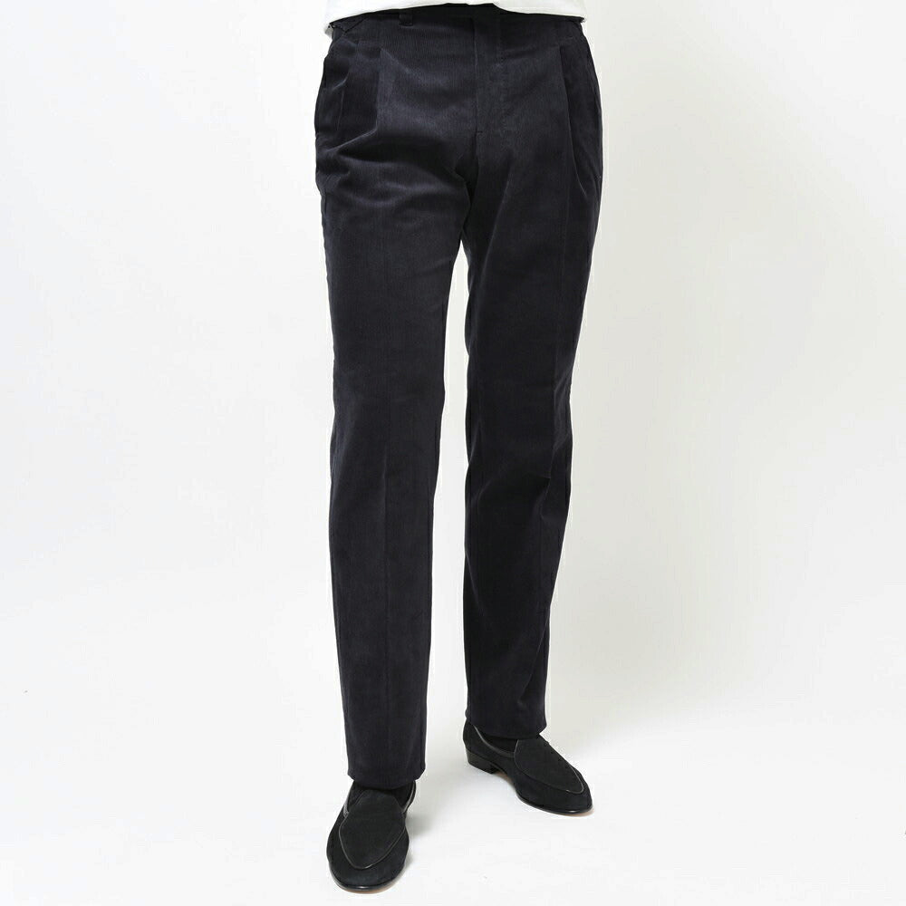IGARASHI TROUSERS(五十嵐トラウザーズ) コットンコーデュロイサイドアジャスター2プリーツパンツ / ストレート 13052238187