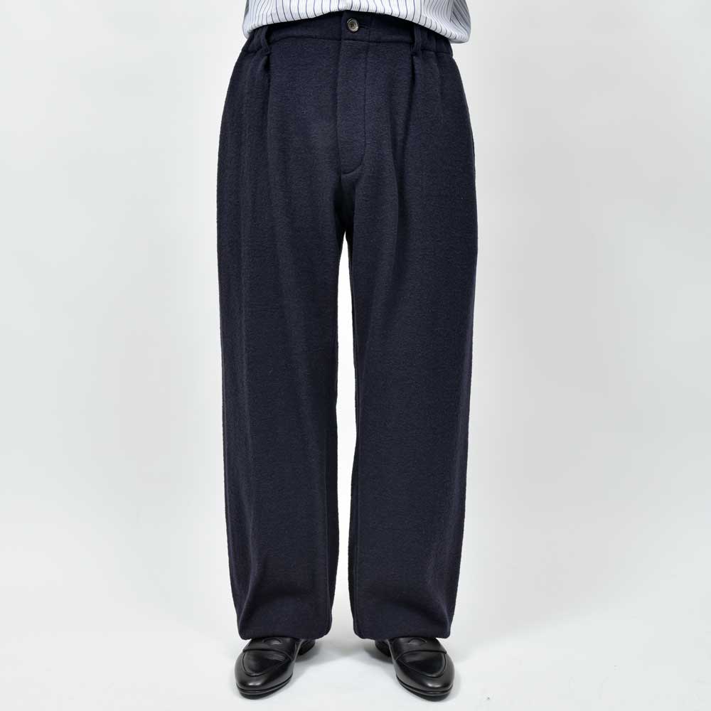 la favola(ラファーヴォラ) ウールナイロンジャージ1Pイージーパンツ EASY PANTS PIPING P18CR 13052401146
