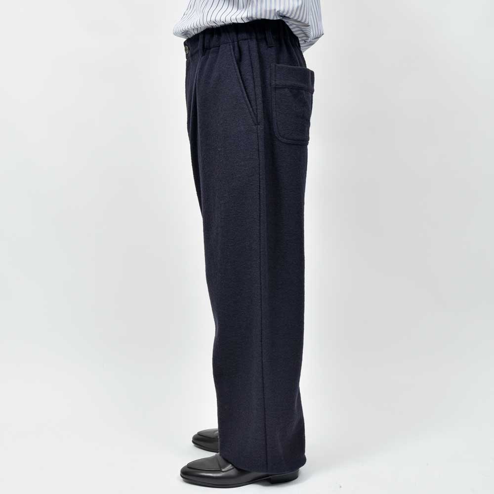 la favola(ラファーヴォラ) ウールナイロンジャージ1Pイージーパンツ EASY PANTS PIPING P18CR 13052401146