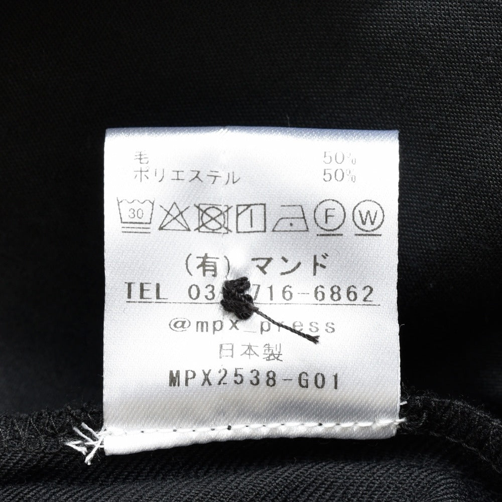 MPX mando GOLF(エムピーエックス マンド ゴルフ) ウォッシャブルテクノウールテーパードクロップドパンツ MPX2538-G01 13052600037