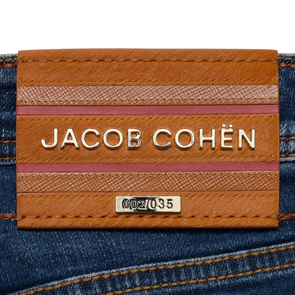 JACOB COHEN(ヤコブコーエン) NICKニック LIMITED EDITION ウォッシュドコットンストレッチスリムテーパードセルビッジデニム 226-32279 13055008052