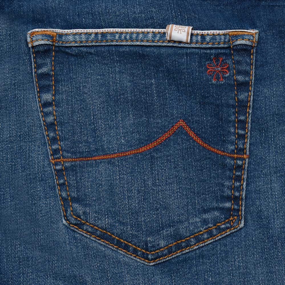 JACOB COHEN(ヤコブコーエン) NICKニック LIMITED EDITION ウォッシュドコットンストレッチスリムテーパードセルビッジデニム 226-32279 13055008052