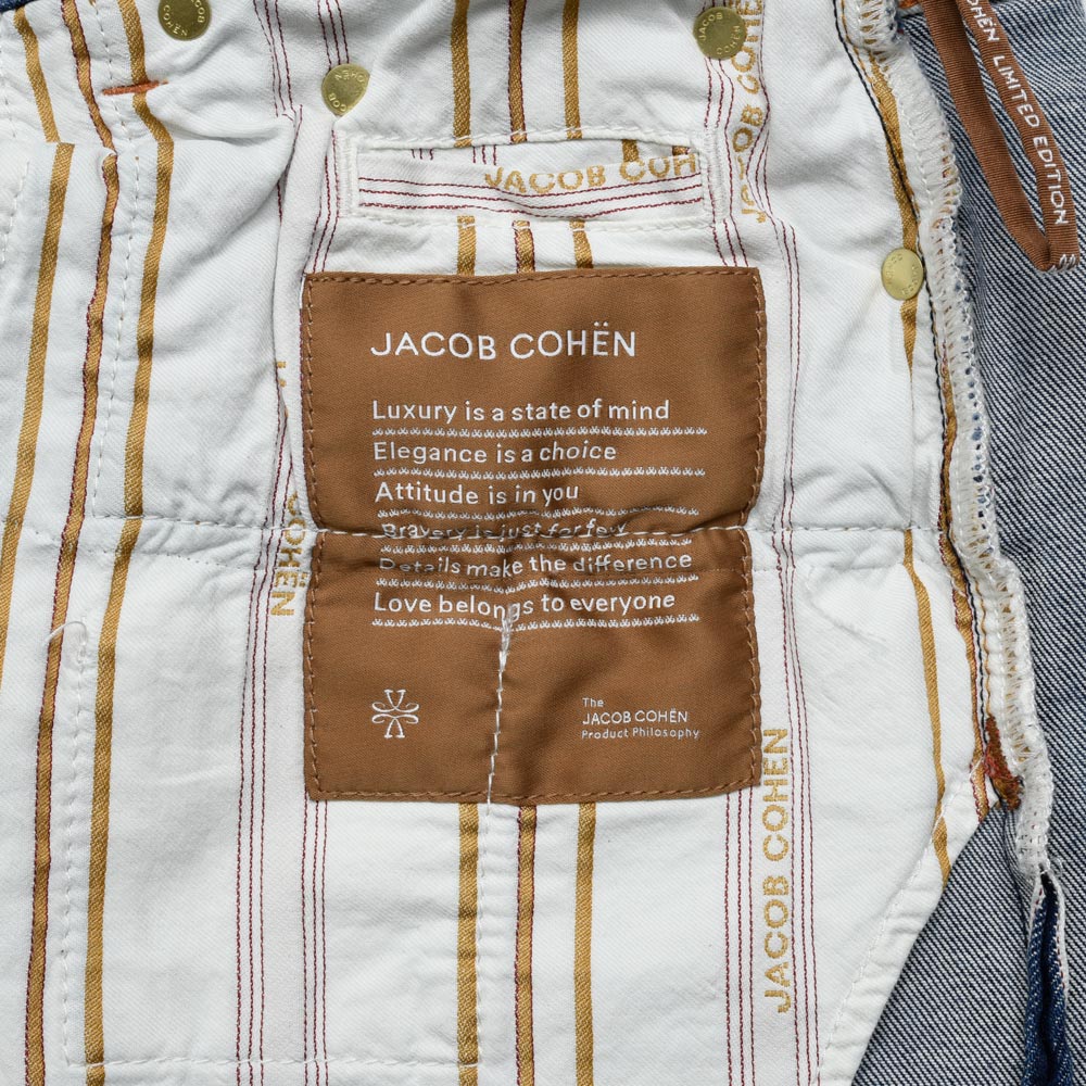 JACOB COHEN(ヤコブコーエン) NICKニック LIMITED EDITION ウォッシュドコットンストレッチスリムテーパードセルビッジデニム 226-32279 13055008052