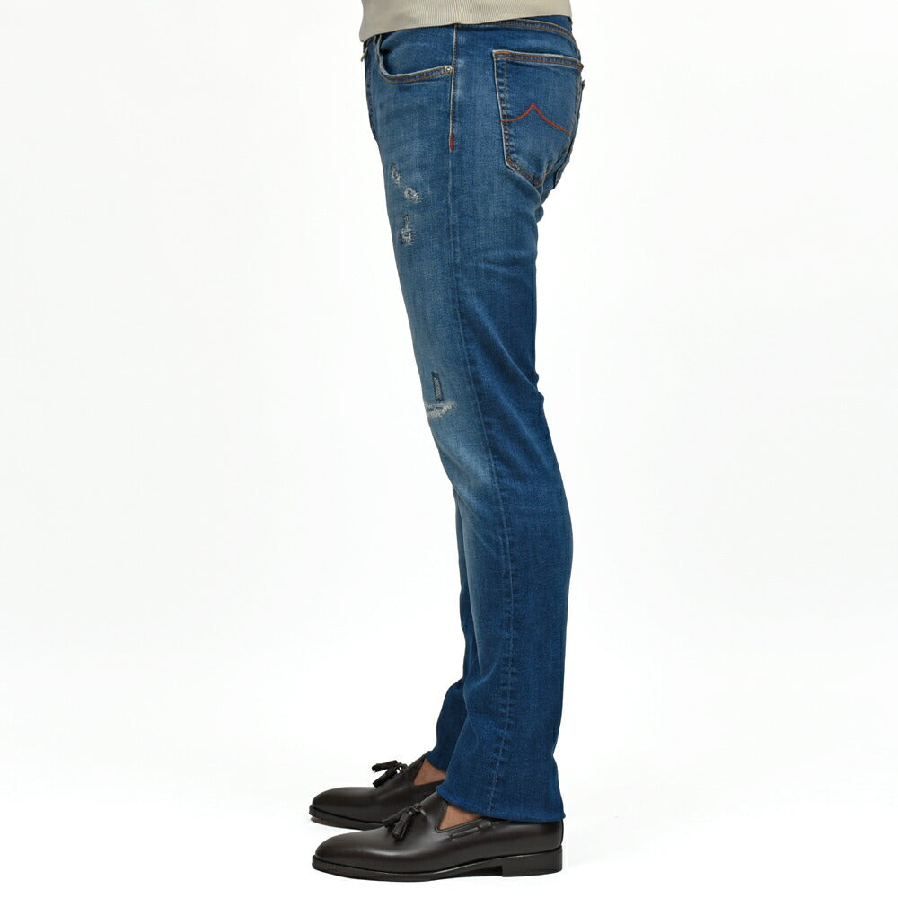 JACOB COHEN(ヤコブコーエン) NICKニック LIMITED EDITION ウォッシュドコットンストレッチスリムテーパードセルビッジデニム 226-32279 13055008052
