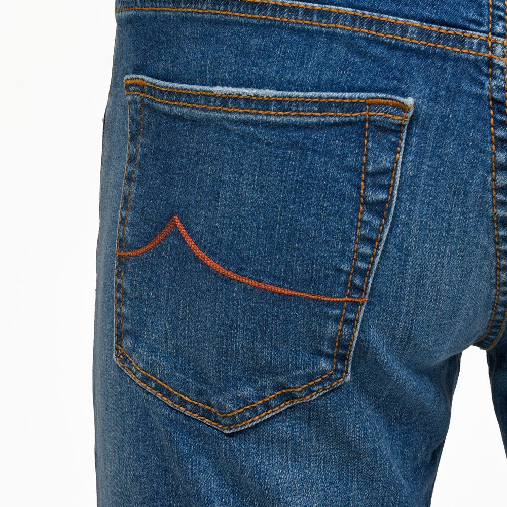 JACOB COHEN(ヤコブコーエン) NICKニック LIMITED EDITION ウォッシュドコットンストレッチスリムテーパードセルビッジデニム 226-32279 13055008052