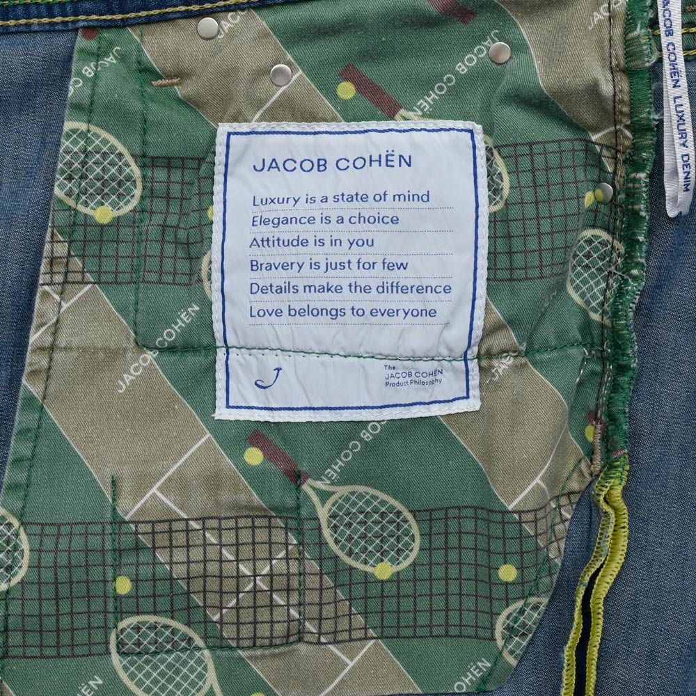 JACOB COHEN(ヤコブコーエン) BARDバード PREMIUM EDITION Sports Collection ウォッシュドコットンスリムテーパードデニム 226-32486 13055013052