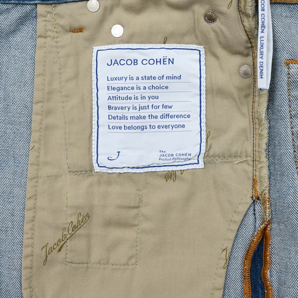 JACOB COHEN(ヤコブコーエン) SEANショーン ウォッシュドコットンレギュラーテーパードデニム 226-32142 13055016052
