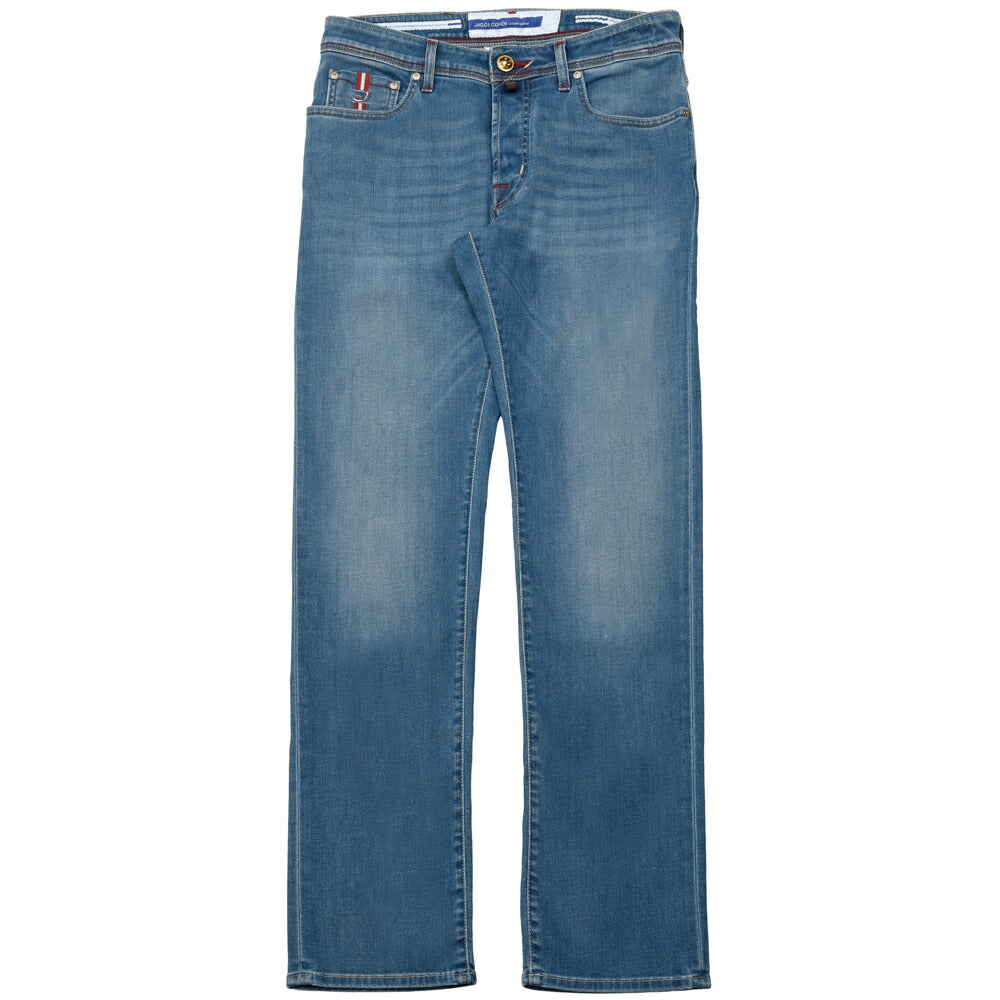 JACOB COHEN(ヤコブコーエン) BARDバード PREMIUM EDITION ウォッシュドコットンストレッチスリムテーパードデニム 226-32207 13055030052