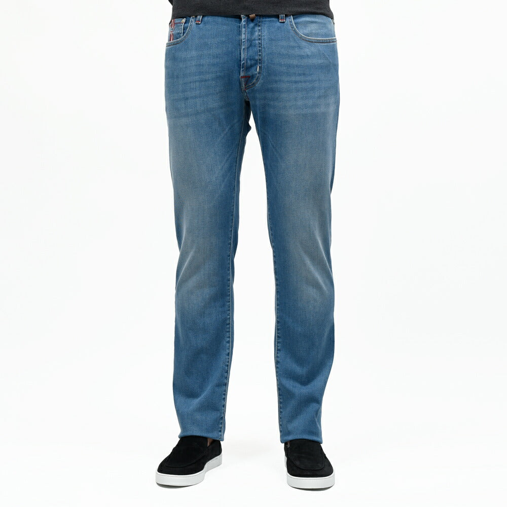 JACOB COHEN(ヤコブコーエン) BARDバード PREMIUM EDITION ウォッシュドコットンストレッチスリムテーパードデニム 226-32207 13055030052
