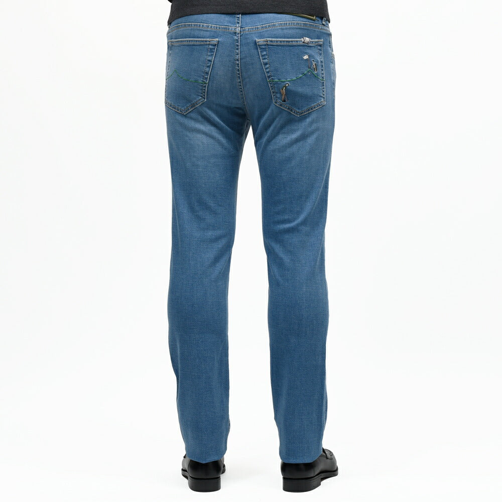 JACOB COHEN(ヤコブコーエン) BARDバード PREMIUM EDITION Sports Collection ウォッシュドコットンスリムテーパードデニム 226-32476 13055031052
