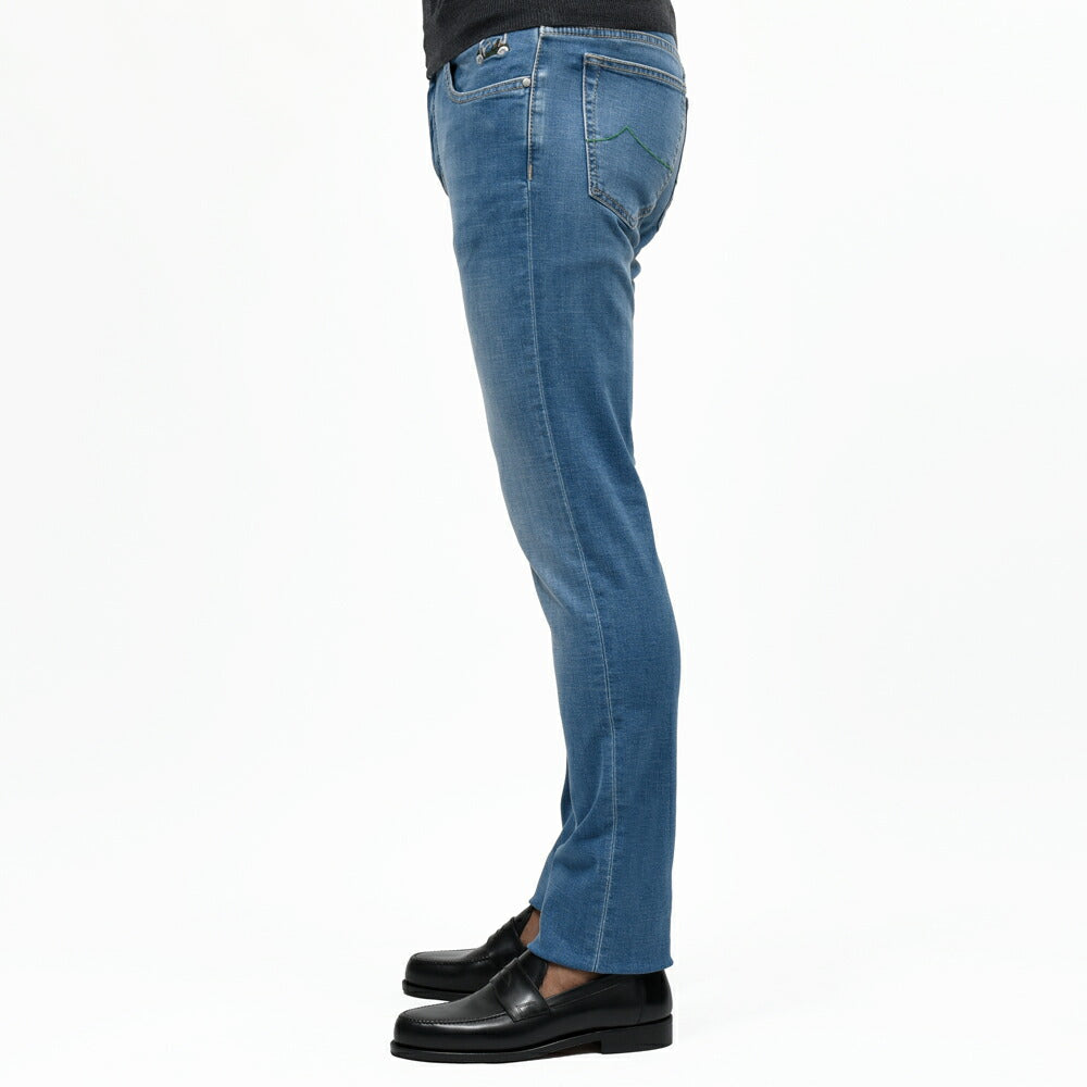 JACOB COHEN(ヤコブコーエン) BARDバード PREMIUM EDITION Sports Collection ウォッシュドコットンスリムテーパードデニム 226-32476 13055031052
