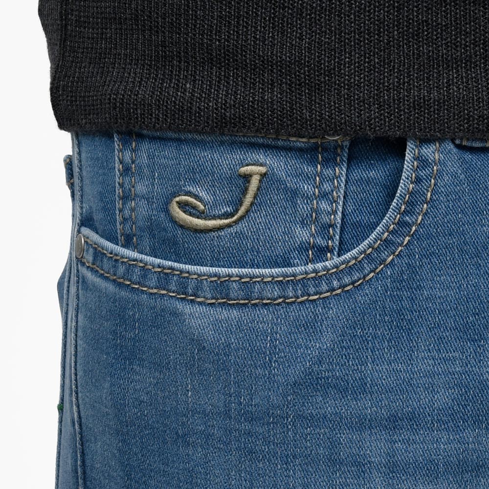 JACOB COHEN(ヤコブコーエン) BARDバード PREMIUM EDITION Sports Collection ウォッシュドコットンスリムテーパードデニム 226-32476 13055031052
