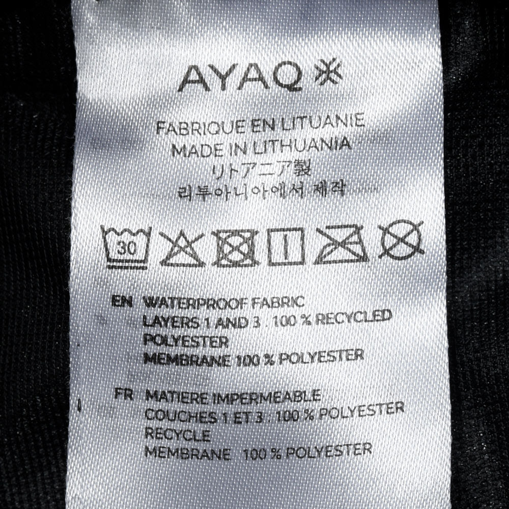 AYAQ(アヤック) ウォータープルーフ3レイヤーポリエステルパンツ CLIFTON HARDSHELL PA 13056000237