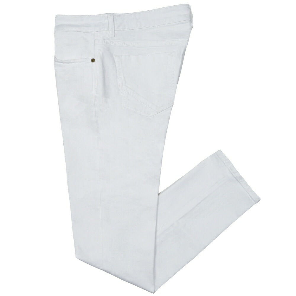 INCOTEX BLUE DIVISION(インコテックス ブルーディヴィジョン) SLIM FIT ウォッシュドストレッチテーパードホワイトデニム 407-41508 13056017052