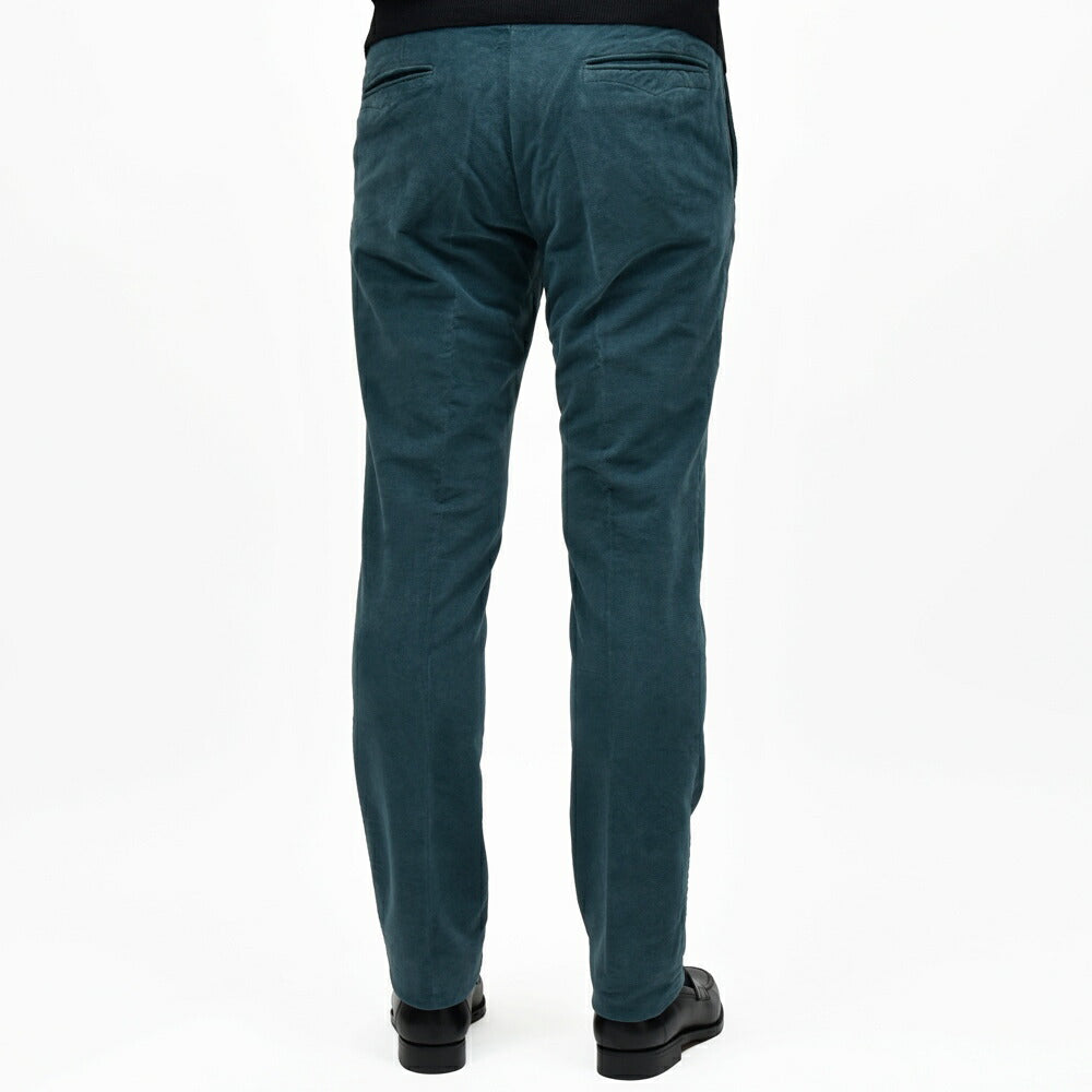 INCOTEX SLACKS(インコテックス スラックス) SLIM FIT ガーメントダイブラッシュドツイルストレッチチノテーパードパンツ 18S100/470-41551(M) 13056315052