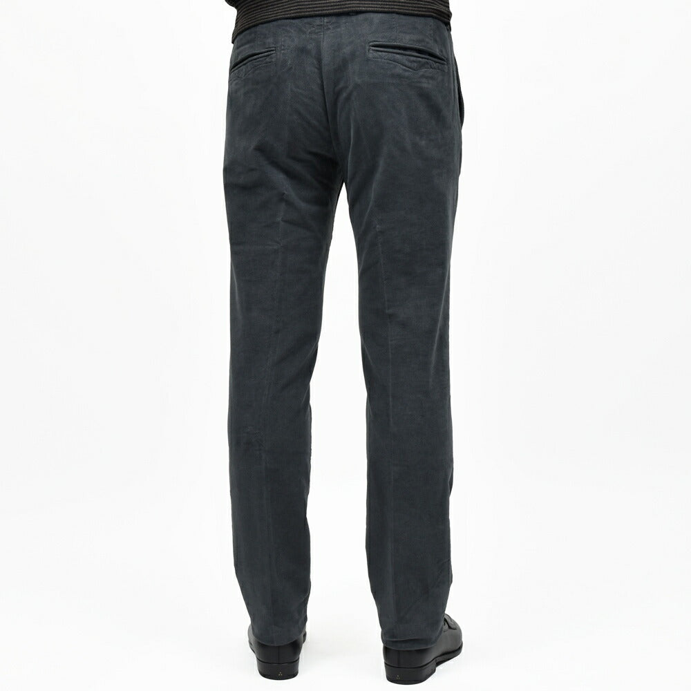 INCOTEX SLACKS(インコテックス スラックス) SLIM FIT ガーメントダイブラッシュドツイルストレッチチノテーパードパンツ 18S100/470-41551(M) 13056315052