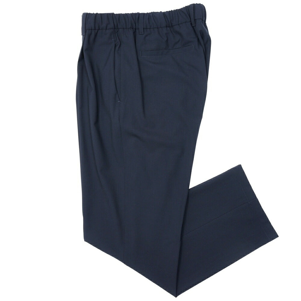 HERNO(ヘルノ) テックウールジャージ1プリーツシャーリングパンツ PT000163U-12808 13061000132