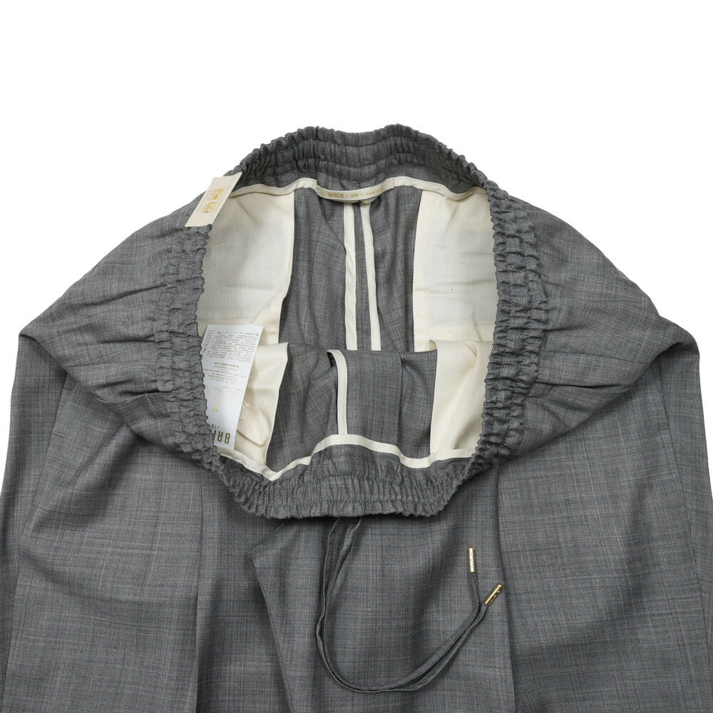 BRIGLIA1949(ブリリア1949) WIMBLEDONウィンブルドン REDA ACTIVEウールトロピカル1プリーツテーパードシャーリングパンツ WIMBS132 13061002109