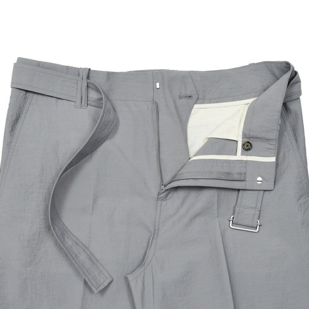 LARDINI(ラルディーニ) INDROインドロ コットンナイロンポプリンワイドレッグベルテッドパンツ PACA66201 13061004109