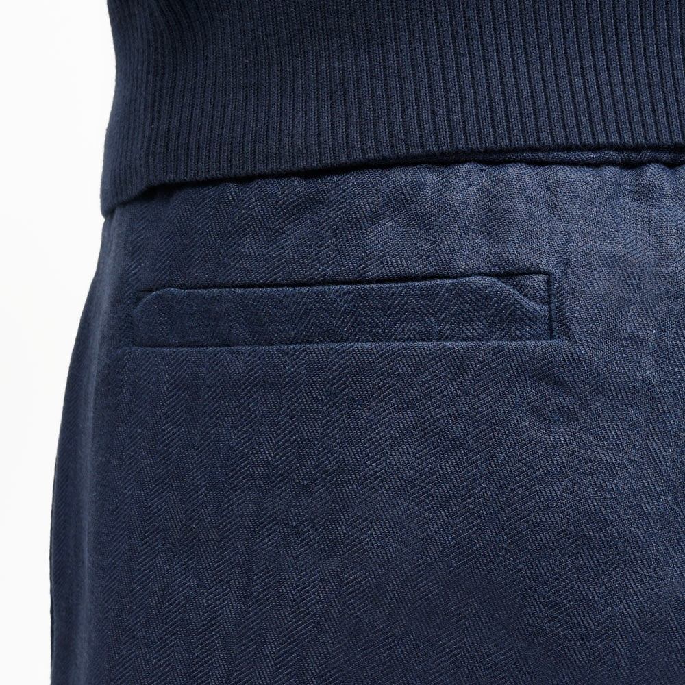 SEASE(シーズ) SUMMER MINDSET リネンコットンヘリンボーンシャーリングパンツ PT036TN362 13061012039