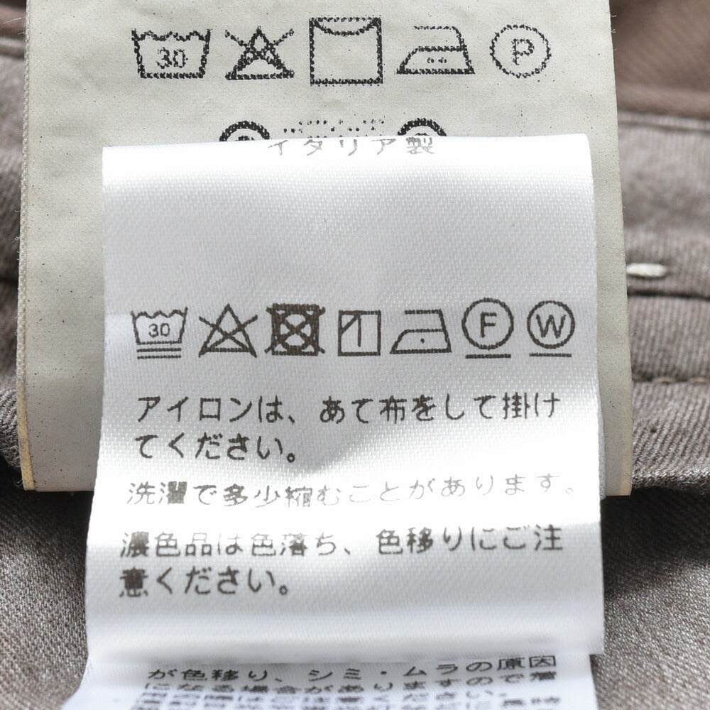BERWICH(ベルウィッチ) JMORELLO Jモレッロ ガーメントダイリネンコットンストレッチスリムテーパードパンツ JMORELLO-GD-OL0621X 13061013039