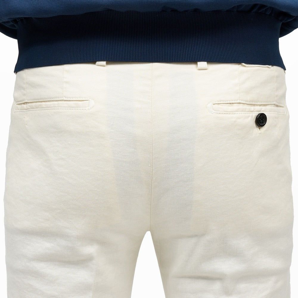 BERWICH(ベルウィッチ) JMORELLO Jモレッロ ガーメントダイリネンコットンストレッチスリムテーパードパンツ JMORELLO-GD-OL0621X 13061013039