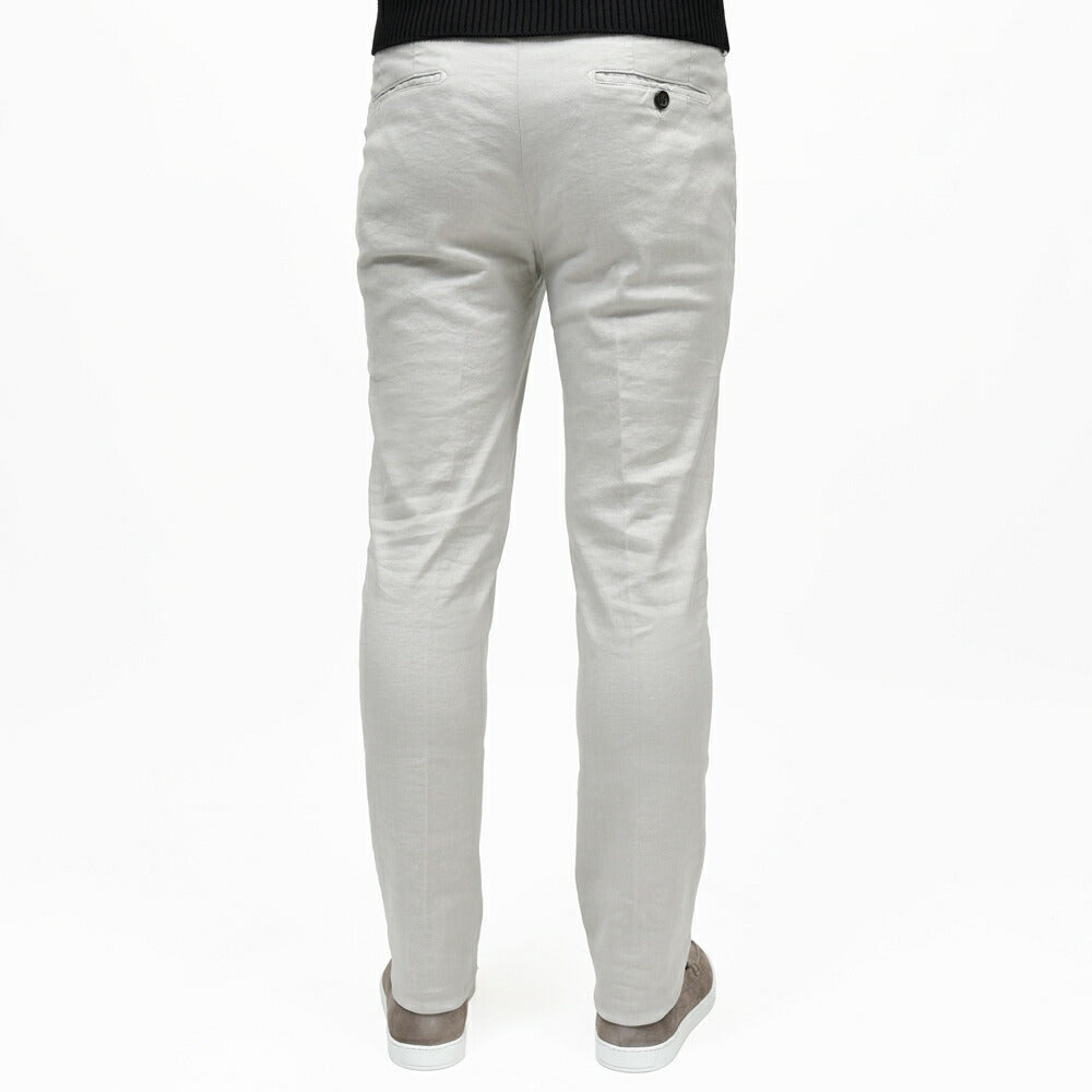 BERWICH(ベルウィッチ) JMORELLO Jモレッロ ガーメントダイリネンコットンストレッチスリムテーパードパンツ JMORELLO-GD-OL0621X 13061013039