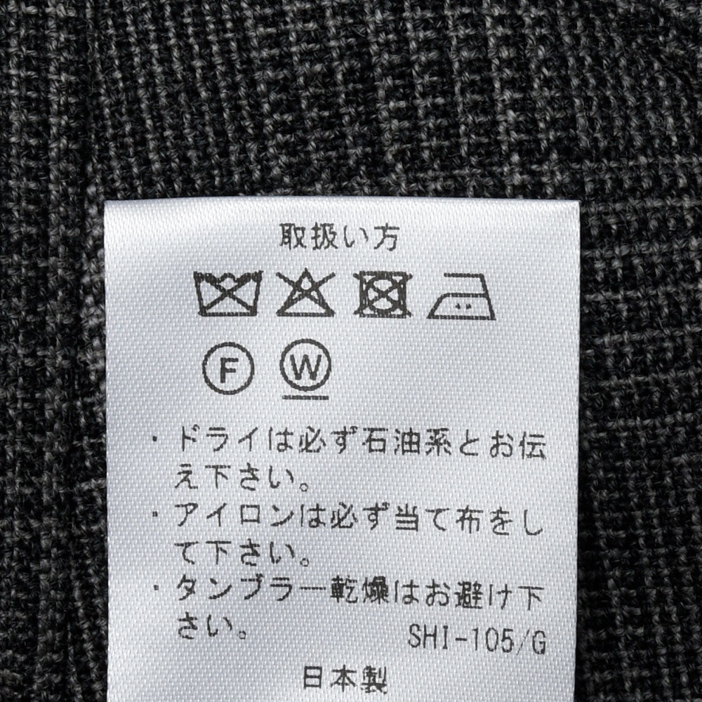 IGARASHI TROUSERS(五十嵐トラウザーズ) ウールオーバーチェック2Pパンツ / ストレート 13061202187