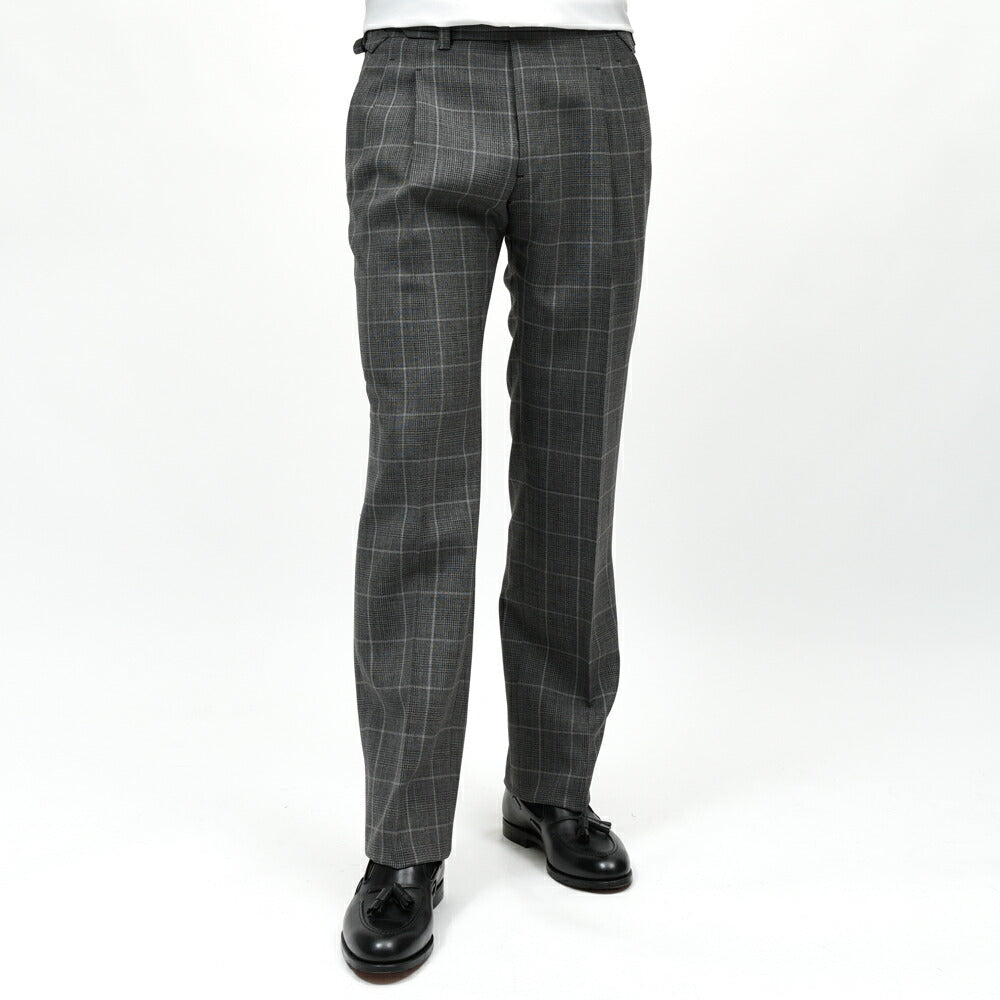 IGARASHI TROUSERS(五十嵐トラウザーズ) ウールオーバーチェック2Pパンツ / ストレート 13061202187