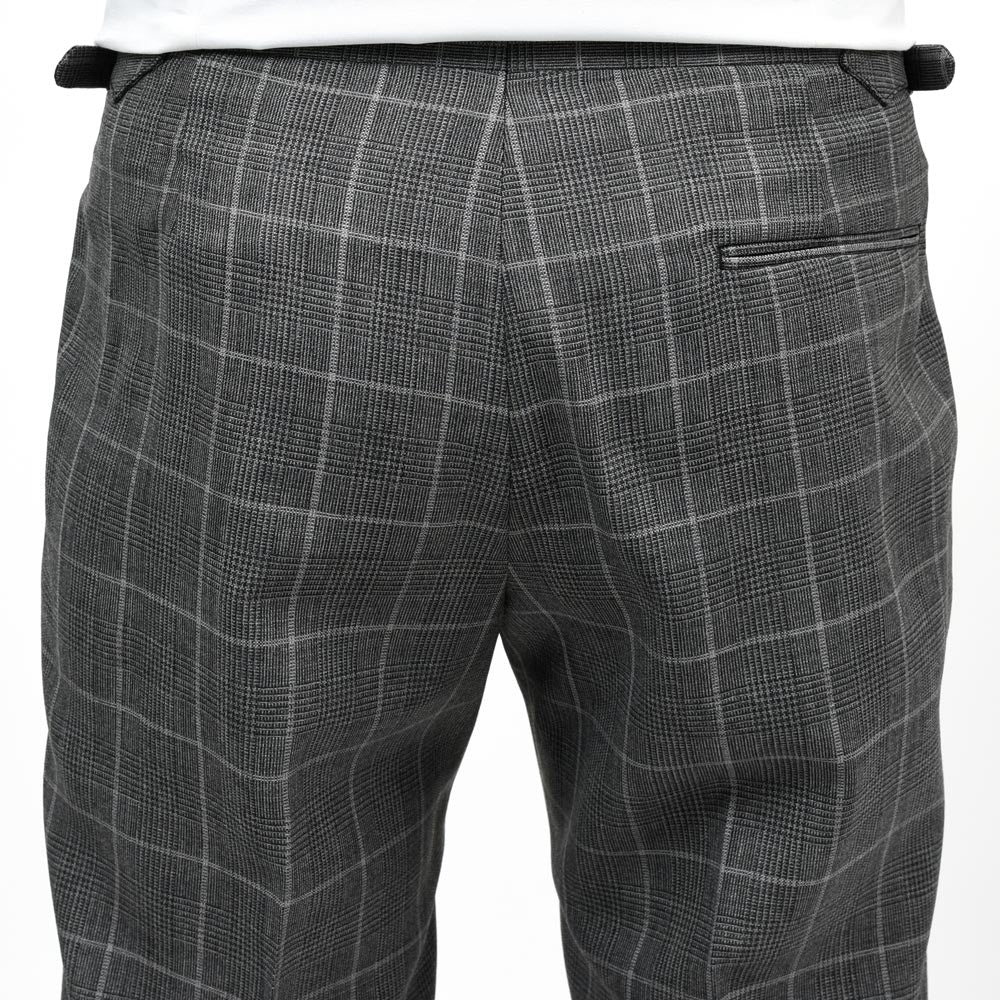 IGARASHI TROUSERS(五十嵐トラウザーズ) ウールオーバーチェック2Pパンツ / ストレート 13061202187