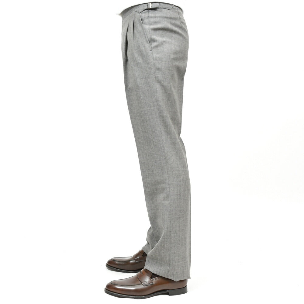 IGARASHI TROUSERS(五十嵐トラウザーズ)ウールフレスコ2Pサイドアジャスターパンツ / ストレート 13061203187