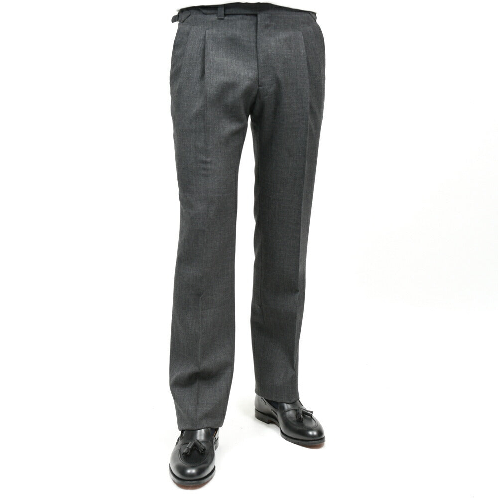 IGARASHI TROUSERS(五十嵐トラウザーズ)ウールフレスコ2Pサイドアジャスターパンツ / ストレート 13061203187