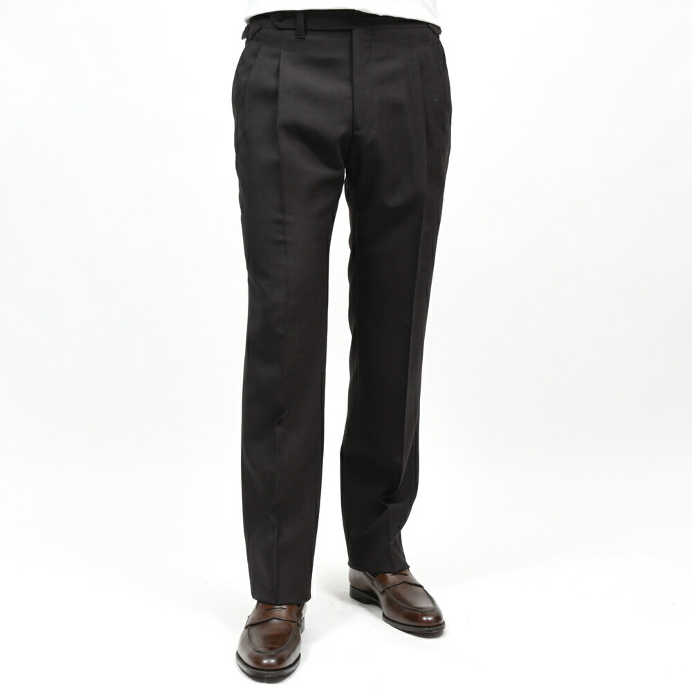 IGARASHI TROUSERS(五十嵐トラウザーズ)ウールフレスコ2Pサイドアジャスターパンツ / ストレート 13061204187