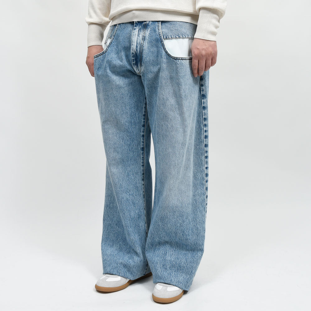 Maison Margiela(メゾン マルジェラ) ストレートジーンズ コントラストポケット S51LA0052S30743 13061400144