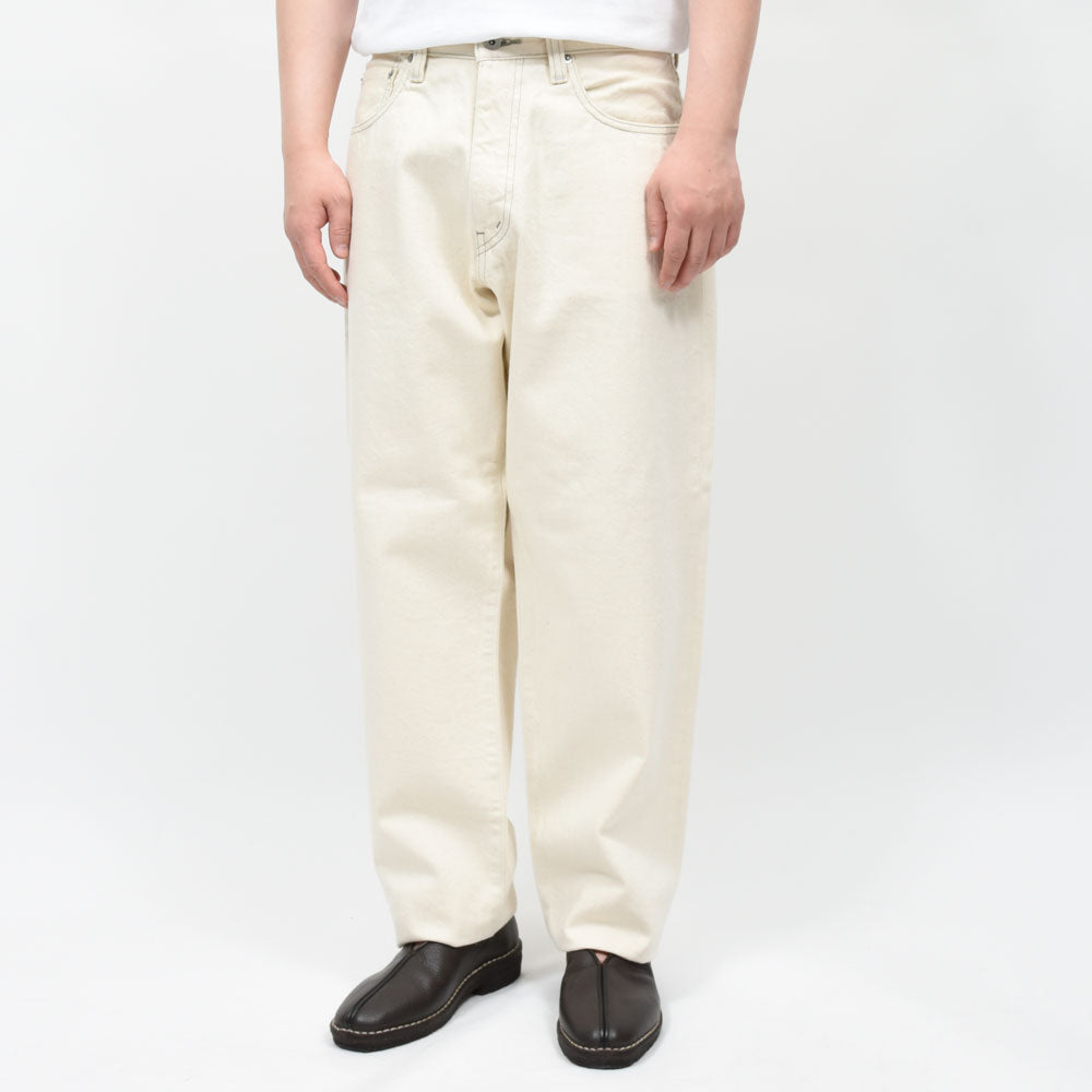ma'ry'ya(マリア) ルーズフィットテーパードセルビッジデニム YRD001 genderless 13061702001