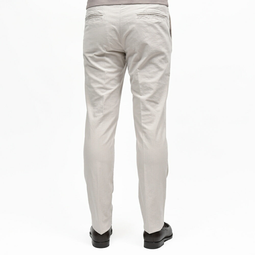 INCOTEX SLACKS(インコテックス スラックス)SLIM FIT ガーメントダイオーガニックコットンストレッチチノテーパードパンツ 18S100-4611E/61521 13062002052