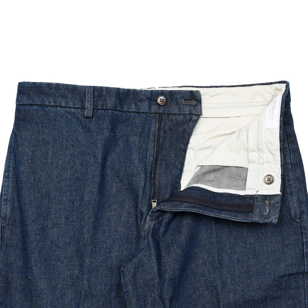 BERWICH(ベルウィッチ) LUCANO LONGルカーノロング ウォッシュドデニムワイドストレートパンツ KK100INDIGO 13062008039