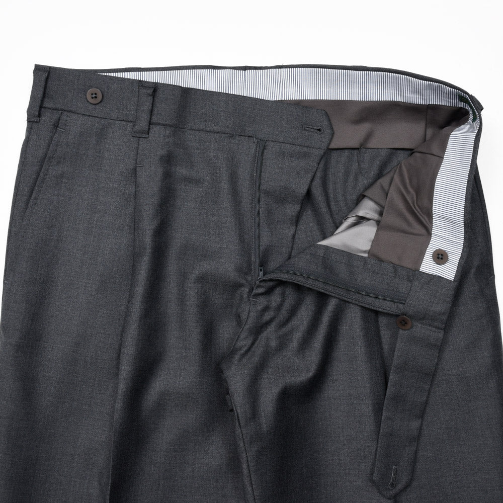 IGARASHI TROUSERS(五十嵐トラウザーズ)ウールサキソニーワンプリーツパンツ / テーパード 13062202187