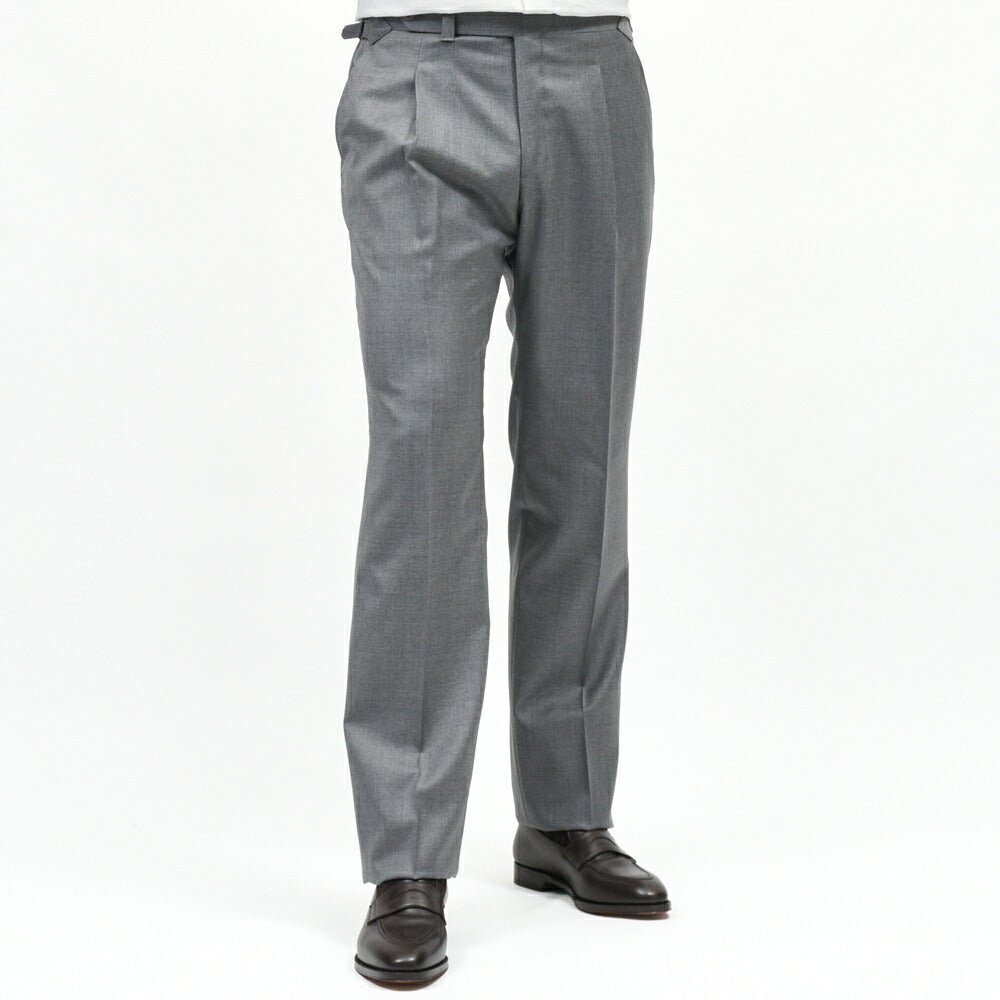 IGARASHI TROUSERS(五十嵐トラウザーズ)ウールサキソニーサイドアジャスター1Pパンツ / ストレート 13062203187