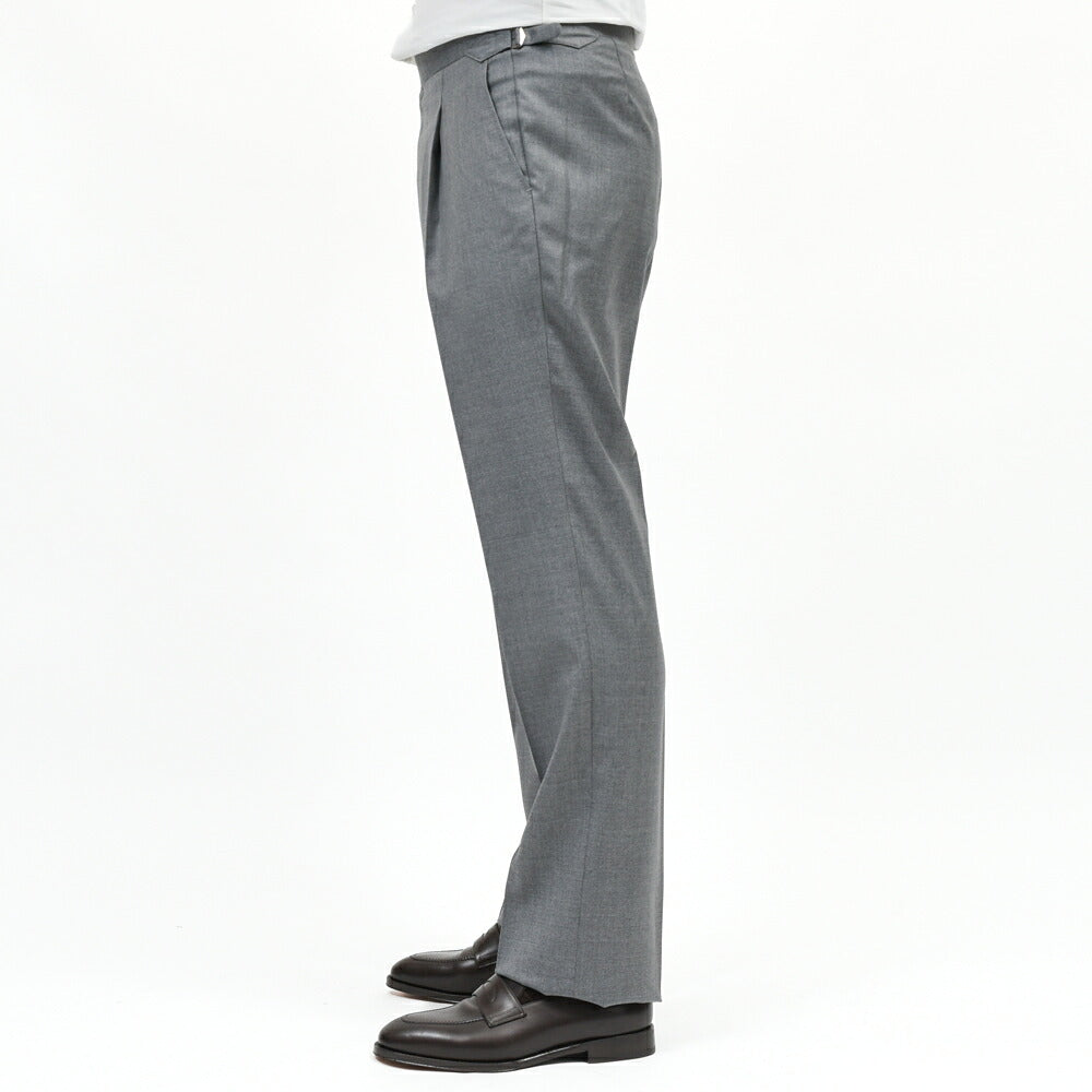 IGARASHI TROUSERS(五十嵐トラウザーズ)ウールサキソニーサイドアジャスター1Pパンツ / ストレート 13062203187