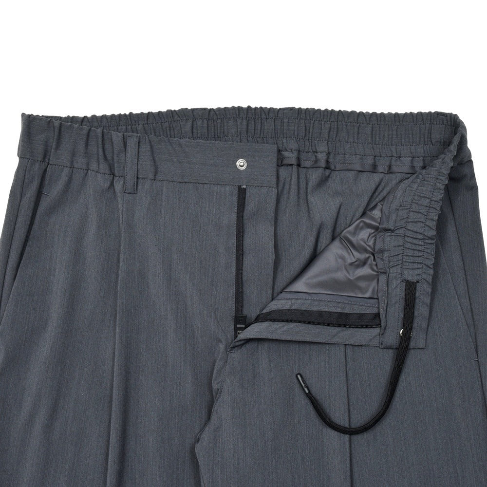 HERNO(ヘルノ) ウォーターレペレントテックウール1プリーツシャーリングパンツ PT000183U-33484 13065000132